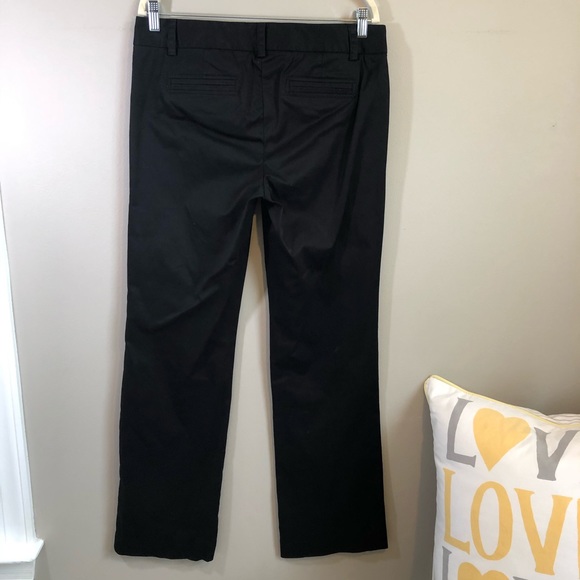 J Crew BLACK Slim City Fit Capri Pants Size 8 - Picture 2 of 8